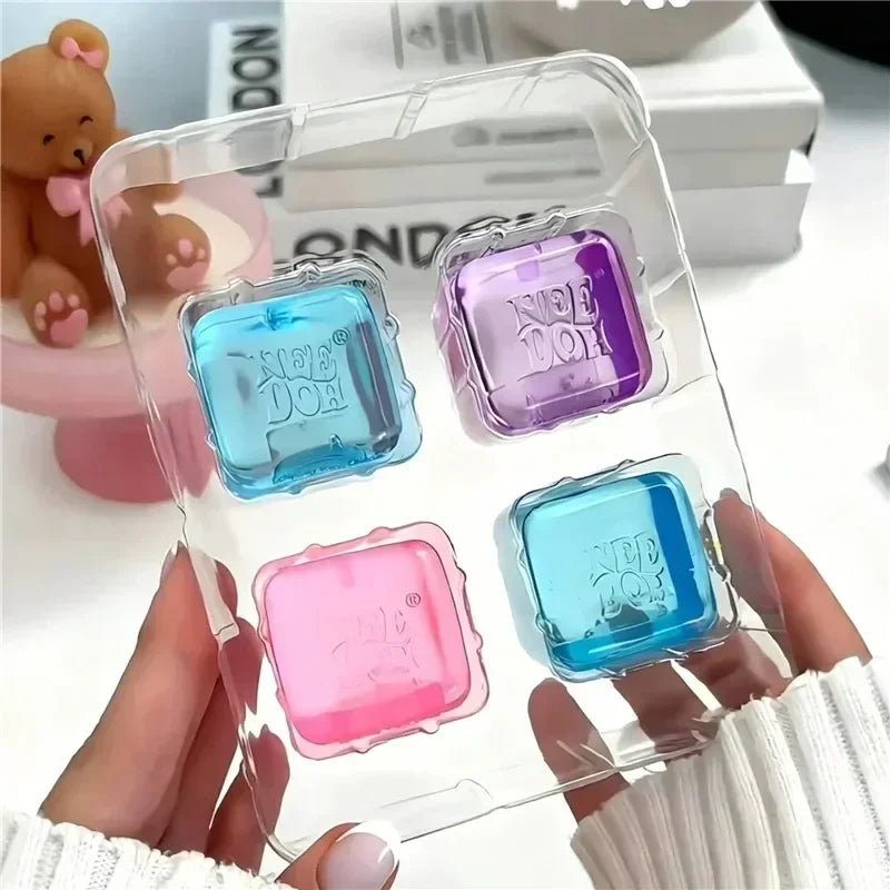 NeeDoh Nice Ice Baby Squishy Cube Set