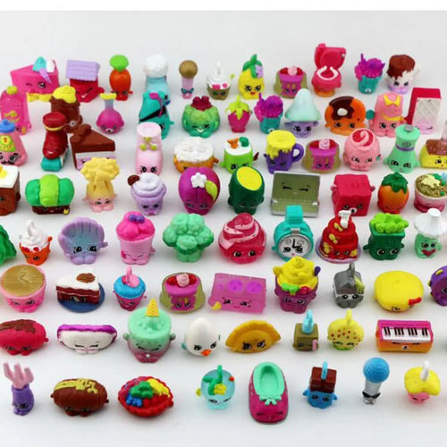 50-Piece Mini Furniture & Food Miniature Figures – Pretend Play Dollhouse Accessories Set