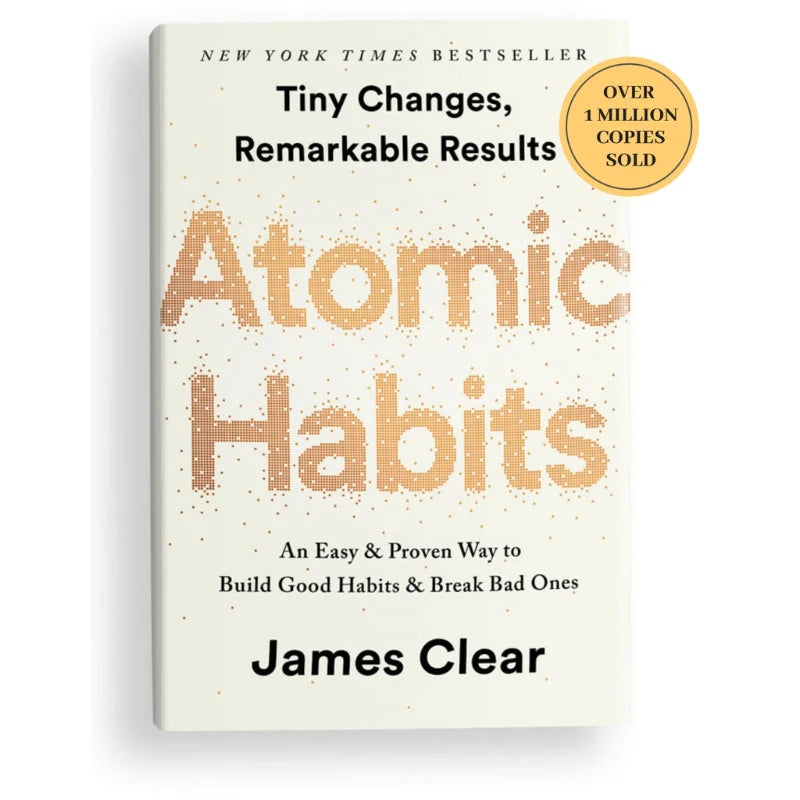 【Ready Stock】Atomic Habit: An Easy & Proven Way to Build Good Habits & Break Bad Ones by James Clear psicologia books