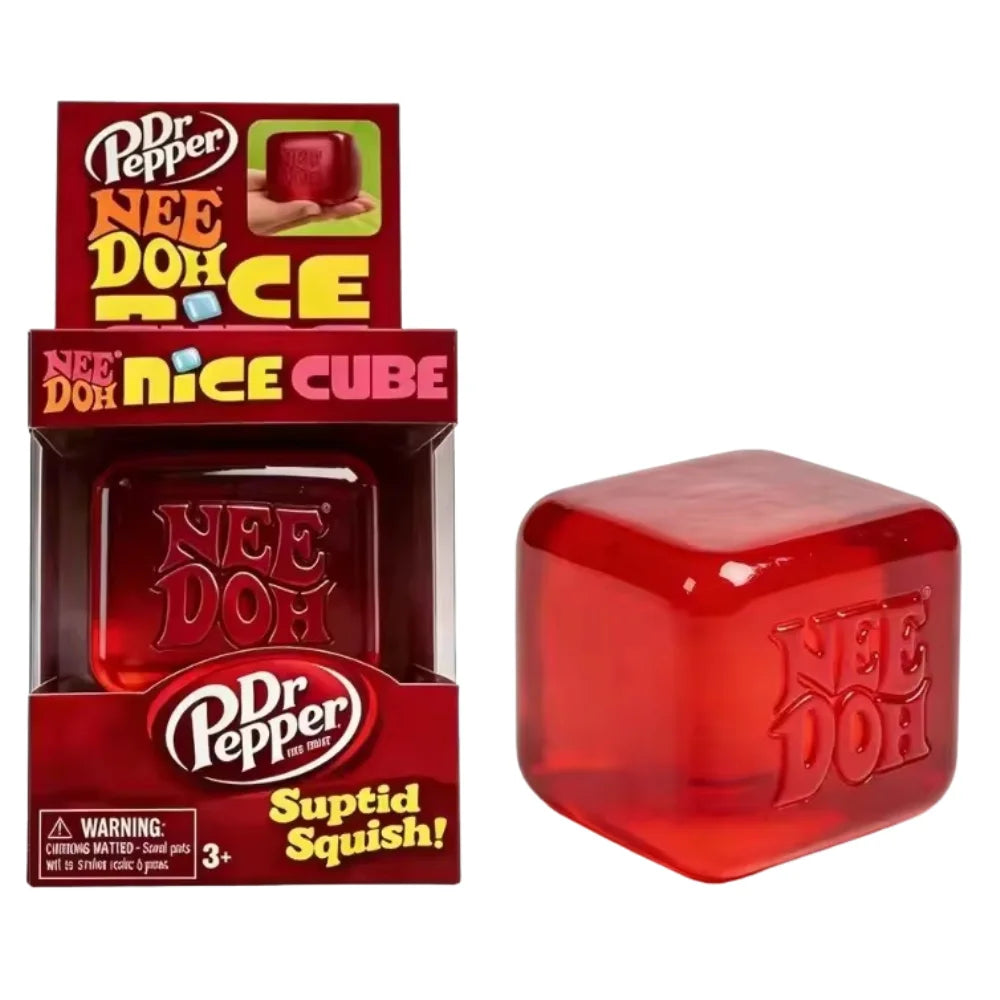 Trending Nee Doh Jellyfish & Cube Squish Toy, Soft Jelly Squeeze Stress Relief Fidget Toy, Sensory NeeDoh for Kids & Adults