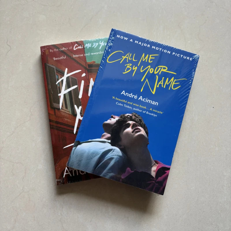 2 Books Call Me By Your Name,Find Me A Novel By Andre Aciman New York Times Bestseller Story Book