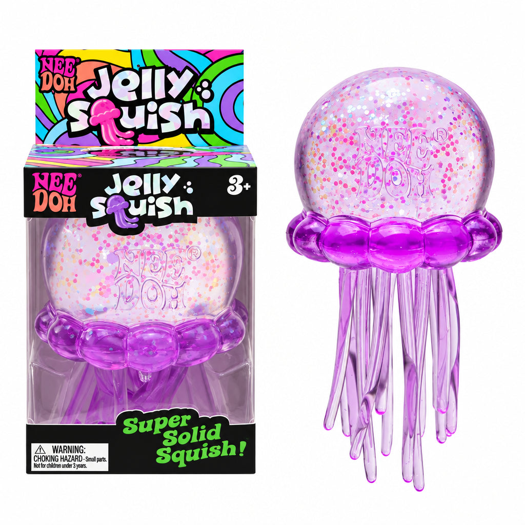 NeeDoh Jelly Squish Jellyfish Fidget Toy