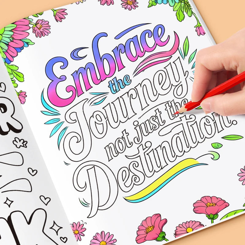 Adult Coloring Book for Mental Wellness – 32 Pages of Relaxing Anti-Anxiety Art Therapy
