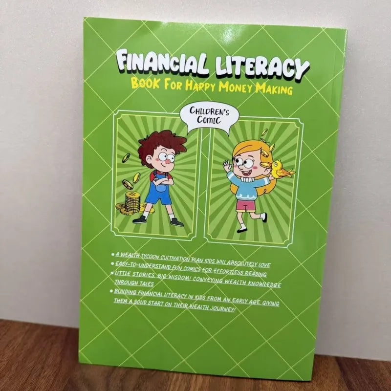 Financial Literacy Book for Kids – Money Dictionary Comic, Paperback
