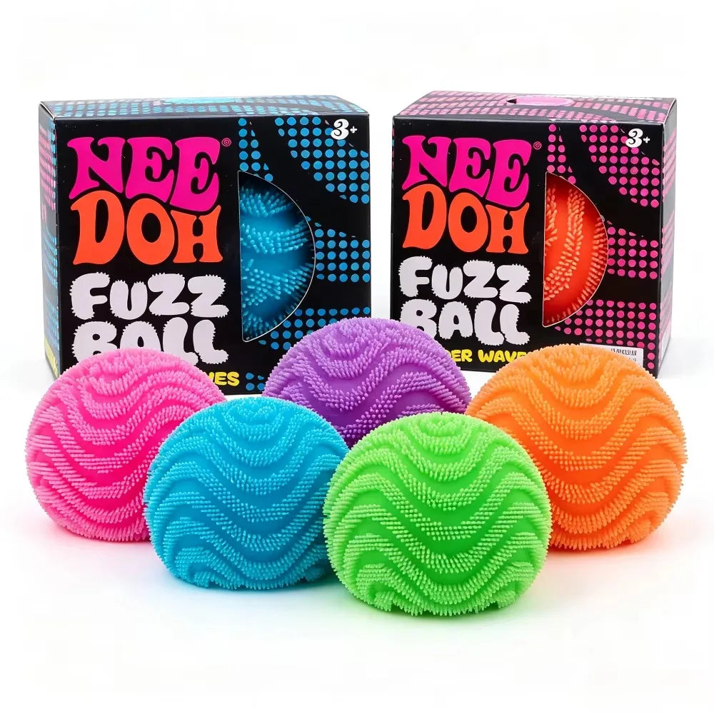 NeeDoh Fuzz Ball Wonder Waves Fidget Toy