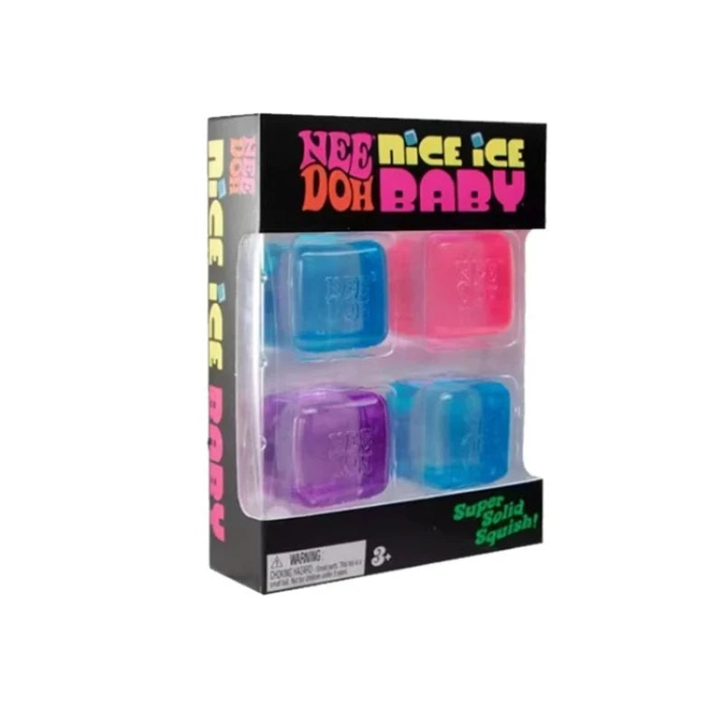 NeeDoh Nice Ice Baby Squishy Cube Set