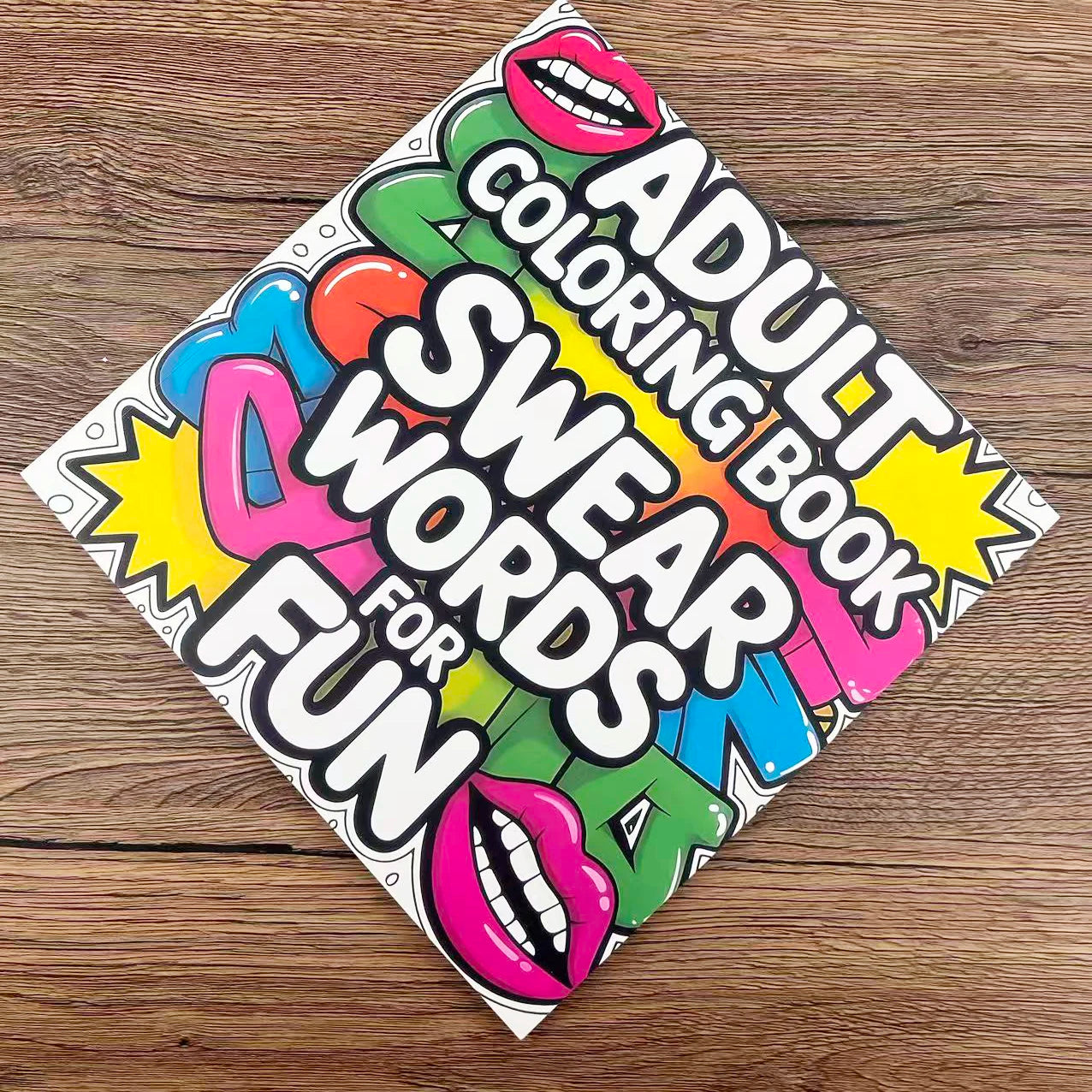 Adult Swear Word Coloring Book – Hilarious Profanity Designs for Stress Relief & Laughter
