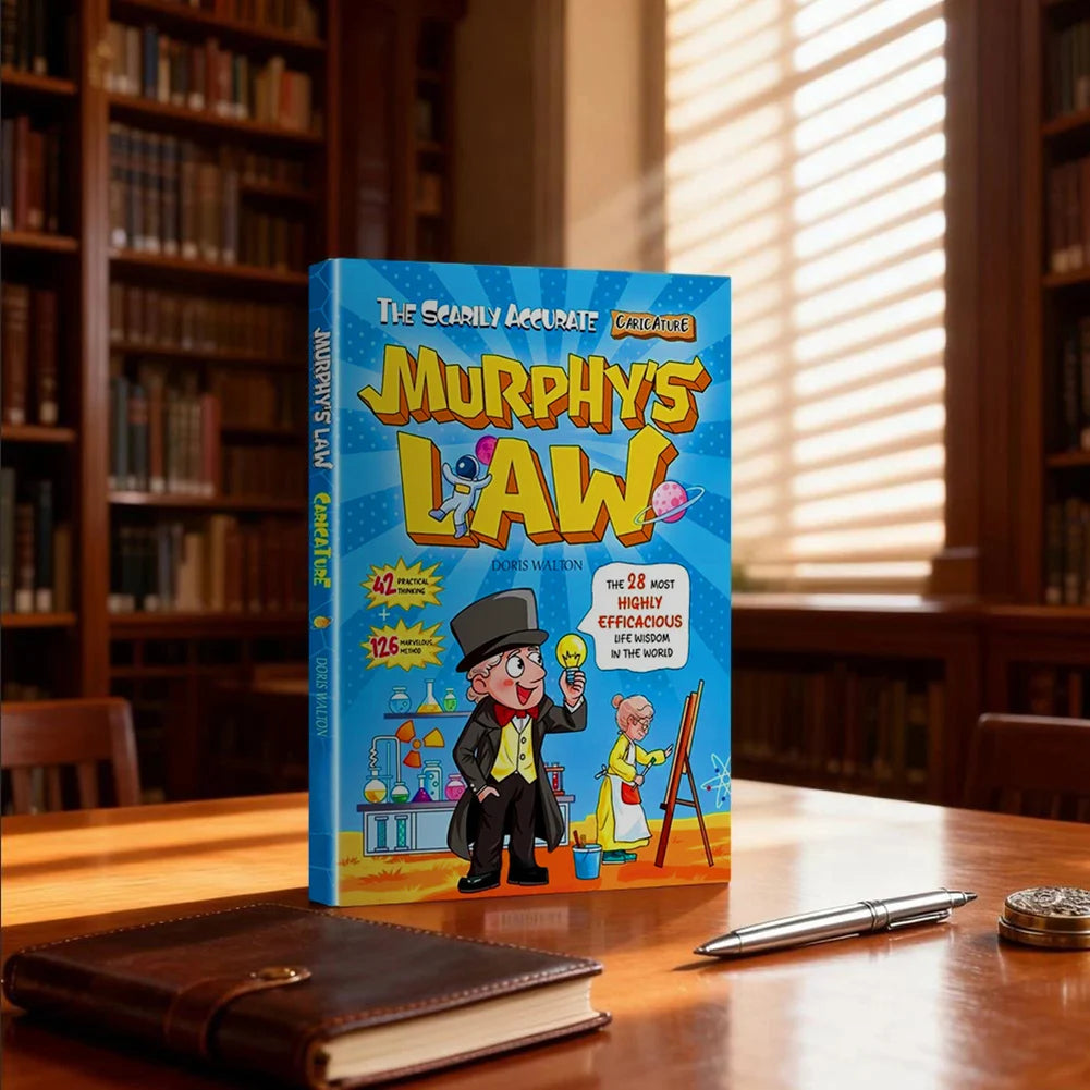 Murphy's Law Learning Book for Kids Ages 8–12 – Fun Critical Thinking & Problem-Solving Activity Book