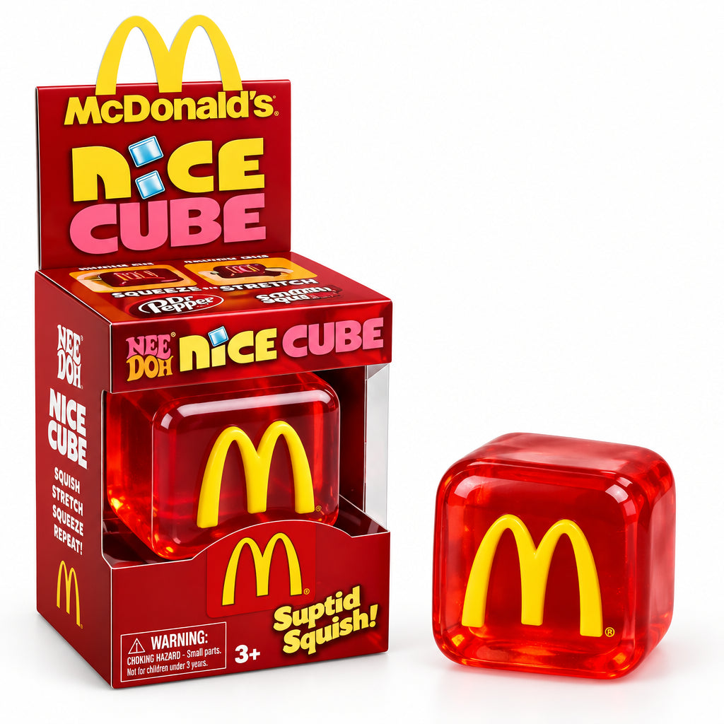 Squishy Cube Fidget Toy, Assorted Designs