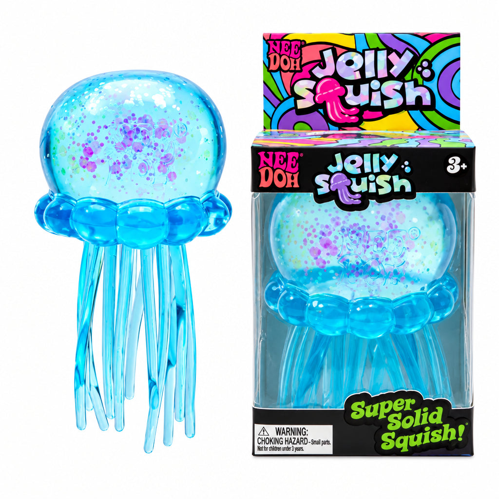 NeeDoh Jelly Squish Jellyfish Fidget Toy