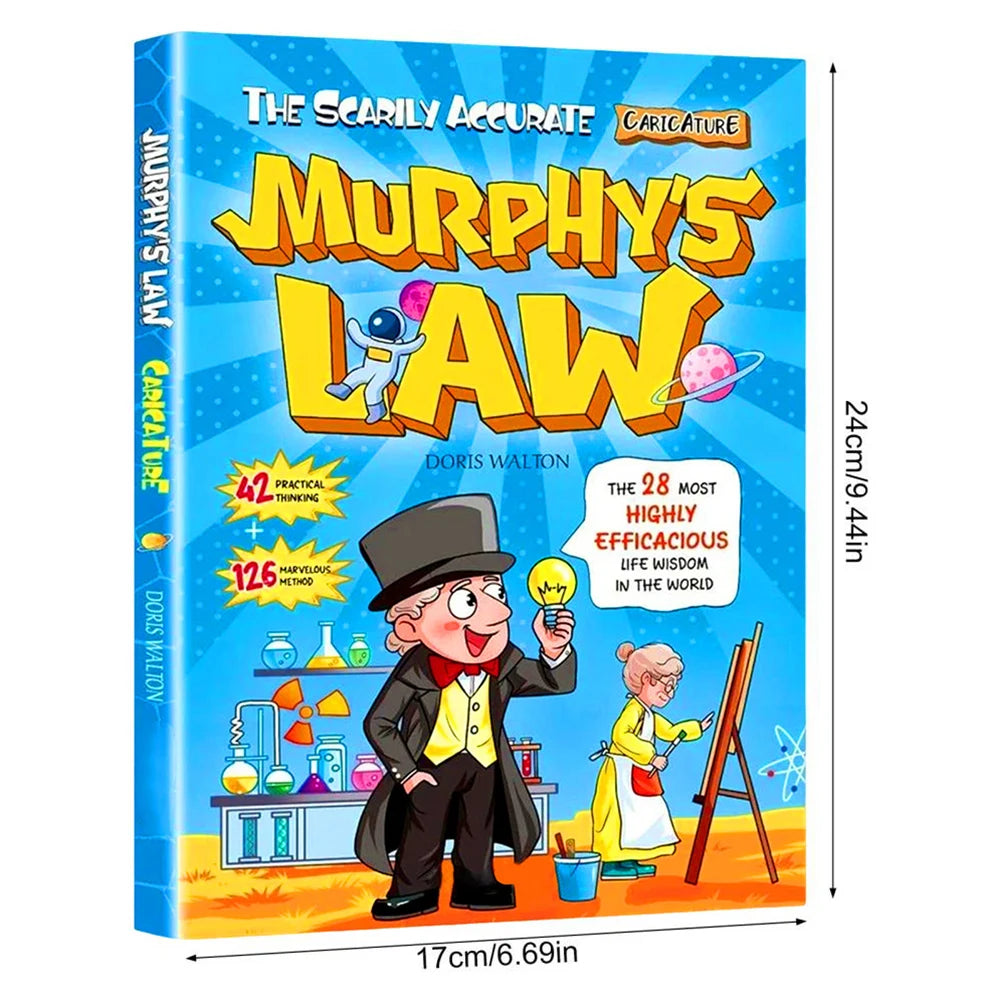 Murphy's Law Learning Book for Kids Ages 8–12 – Fun Critical Thinking & Problem-Solving Activity Book