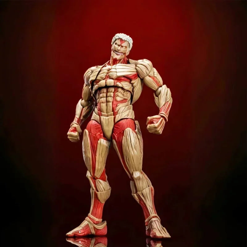 Kaiyodo Amazing Yamaguchi Eren Jaeger Ultimate Ver. - Attack on Titan Final Season Collector's Edition with Armored & Female Tit