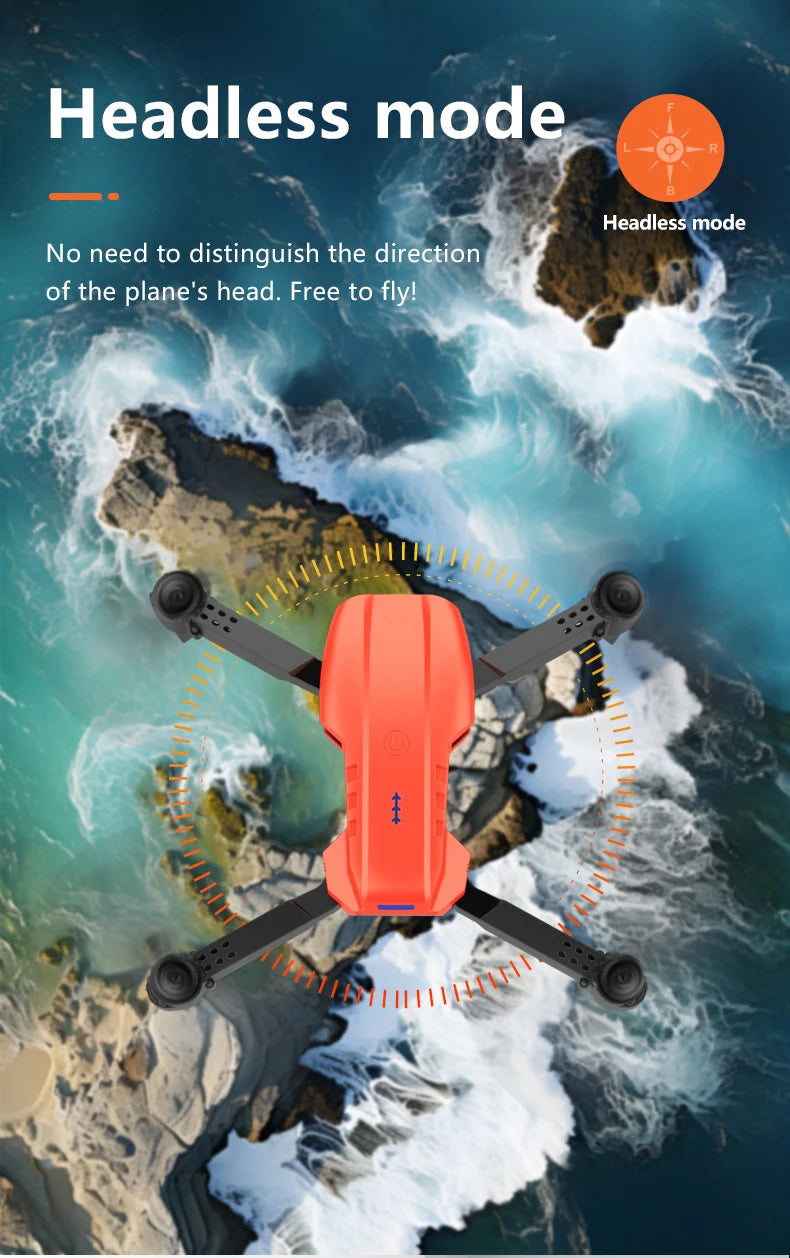 E99 Pro WiFi Drone with HD Dual Camera – Foldable RC Quadcopter for Aerial Photography