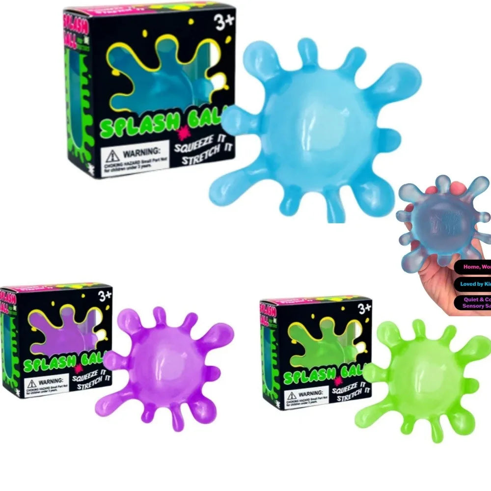 Splash-Shaped Squishy Fidget Toy