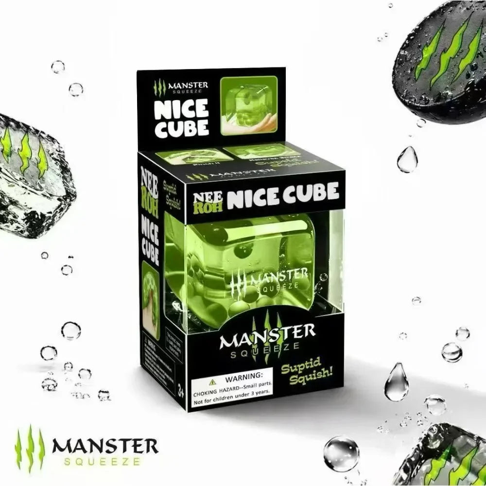 Squishy Cube Fidget Toy, Assorted Designs