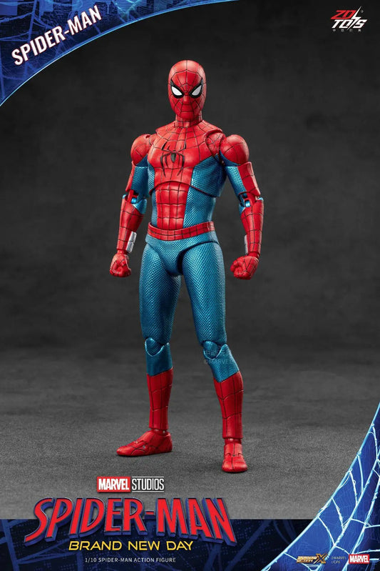 ZDTDS Original Spider Man Brand New Day PUNK SUIT Scarlet Spider 2099 ADVANCED SUIT 1/10 Marvel Action Figure Model Toy Gift