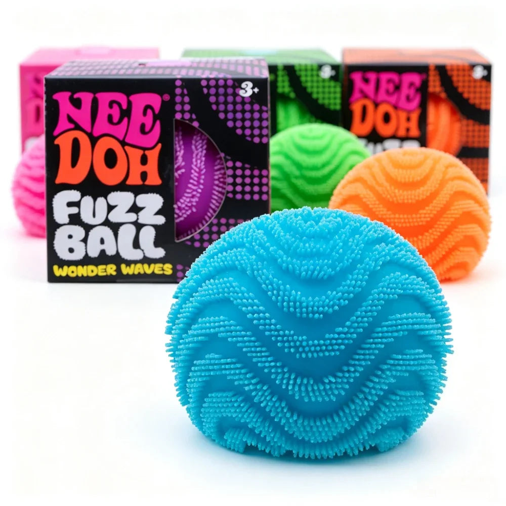NeeDoh Fuzz Ball Wonder Waves Fidget Toy