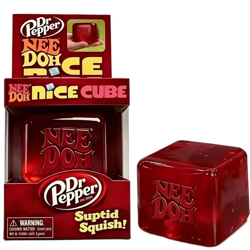 Square Squishy Squeeze-and-Stretch Fidget Toy