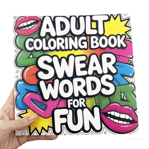 Adult Swear Word Coloring Book – Hilarious Profanity Designs for Stress Relief & Laughter