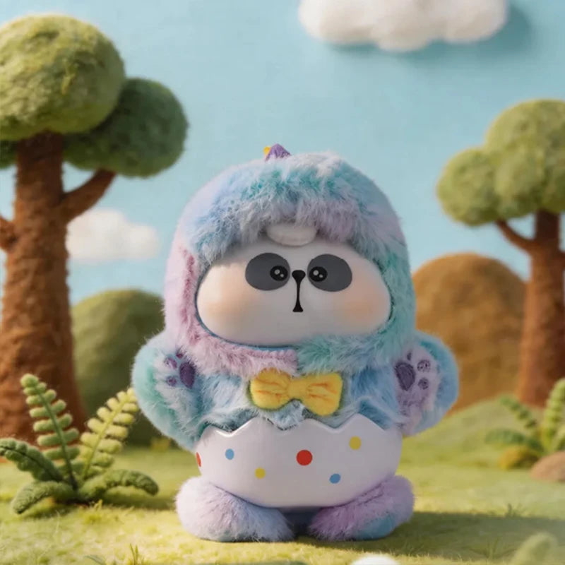 Mr.Pa Dinosaur Paradise Series Blind Box Mr.Pa Vinyl Plush Pendants Surprise Bag 150% Anime Doll Mystery Box Dinosaur Doll Toys