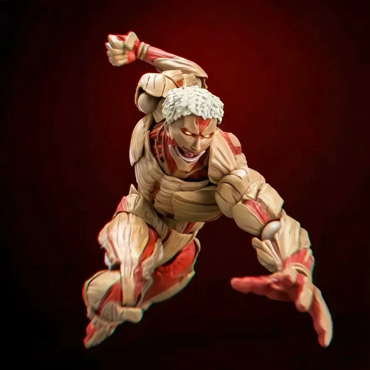 Kaiyodo Amazing Yamaguchi Eren Jaeger Ultimate Ver. - Attack on Titan Final Season Collector's Edition with Armored & Female Tit