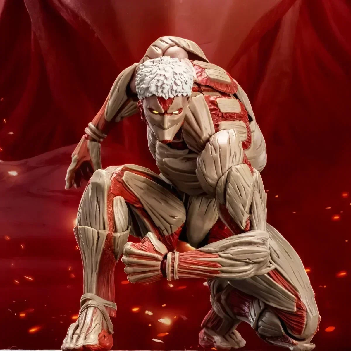 Kaiyodo Amazing Yamaguchi Eren Jaeger Ultimate Ver. - Attack on Titan Final Season Collector's Edition with Armored & Female Tit