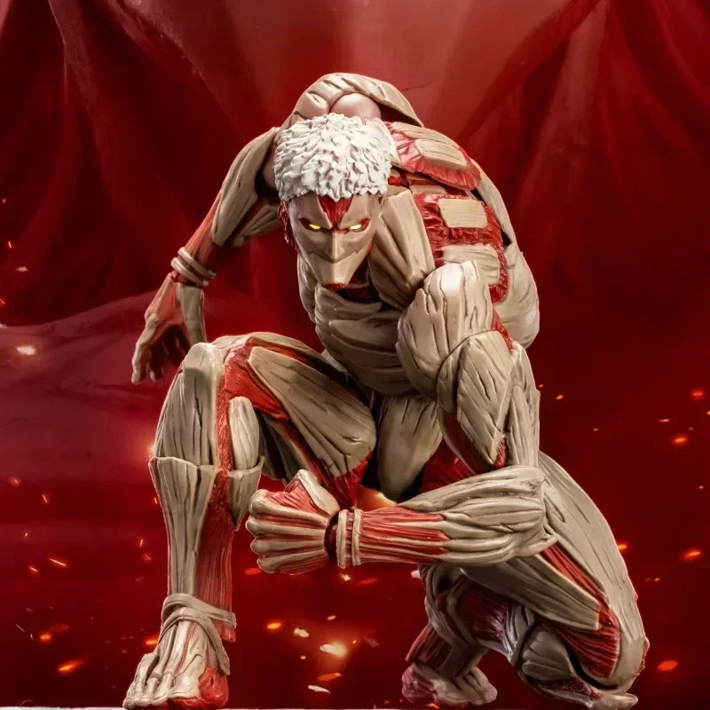 Kaiyodo Amazing Yamaguchi Eren Jaeger Ultimate Ver. - Attack on Titan Final Season Collector's Edition with Armored & Female Tit