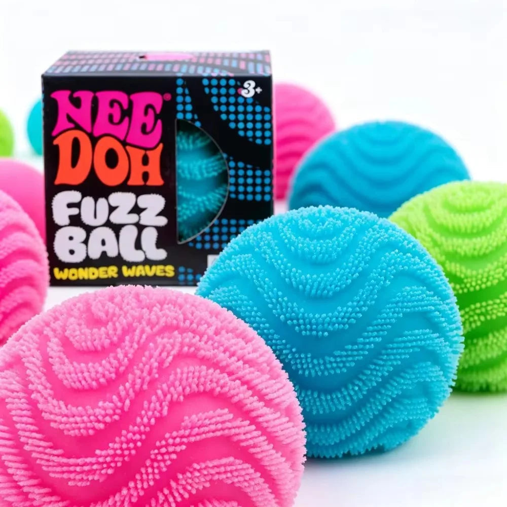 NeeDoh Fuzz Ball Wonder Waves Fidget Toy