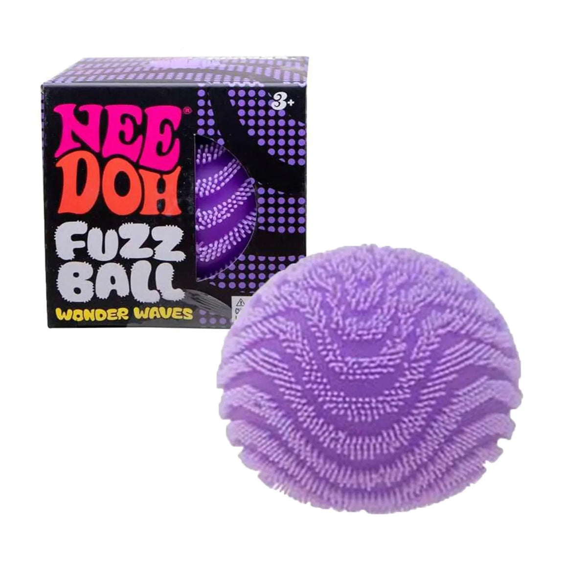 NeeDoh Fuzz Ball Wonder Waves Fidget Toy
