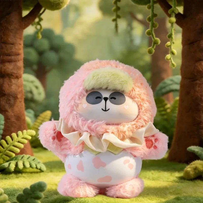 Mr.Pa Dinosaur Paradise Series Blind Box Mr.Pa Vinyl Plush Pendants Surprise Bag 150% Anime Doll Mystery Box Dinosaur Doll Toys