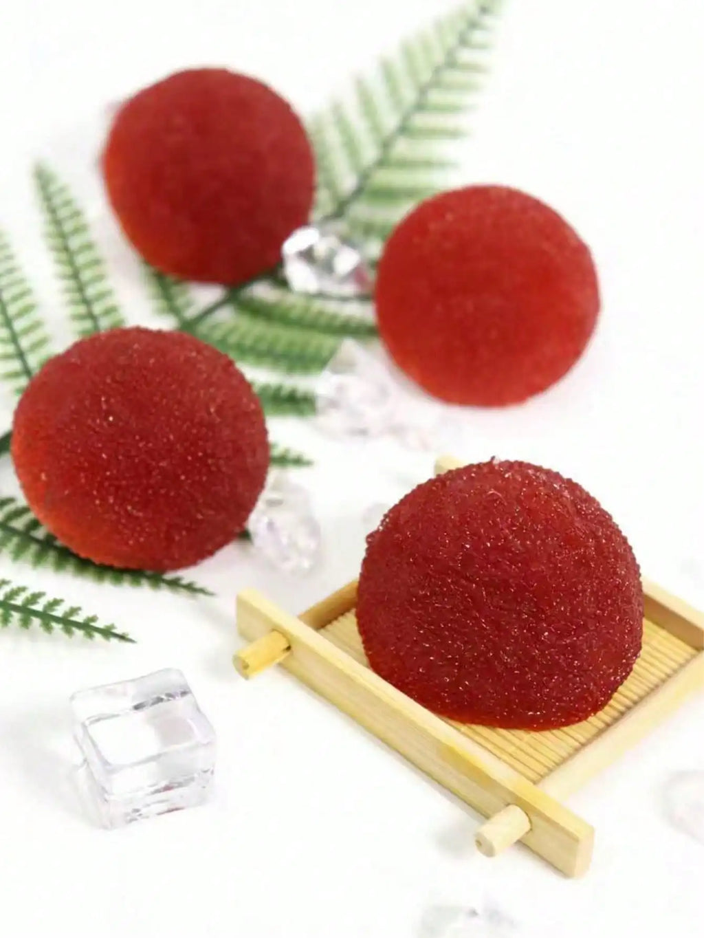 Lychee Squishy Stress Relief Squeeze Toy – Soft Sensory Fidget Ball