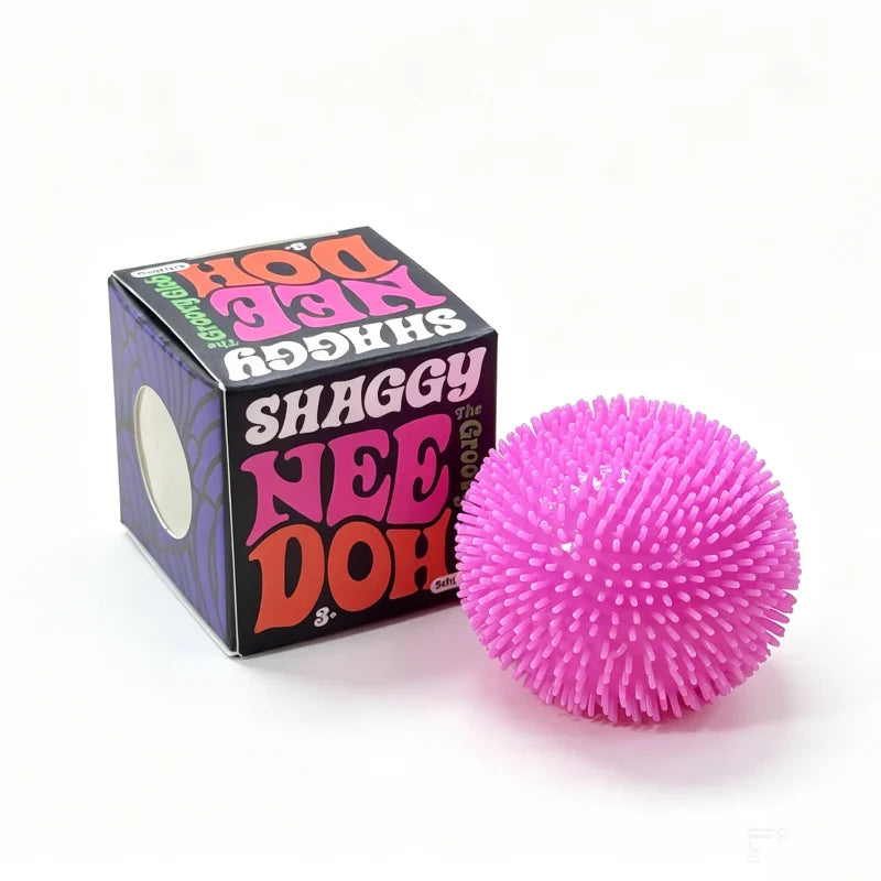 Teenie NeeDoh Fuzz Ball, 3 Pack